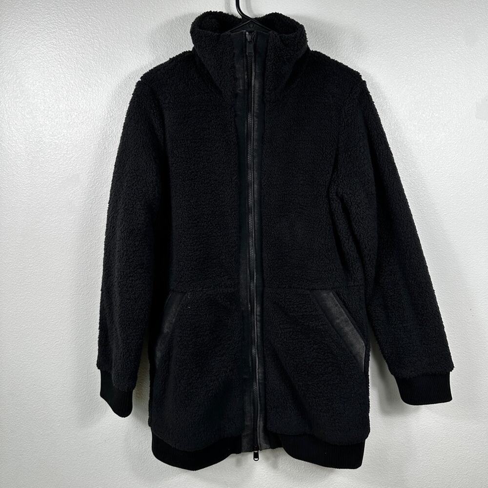 Athleta Tugga Coat Black Size Small - Picture 4 of 10